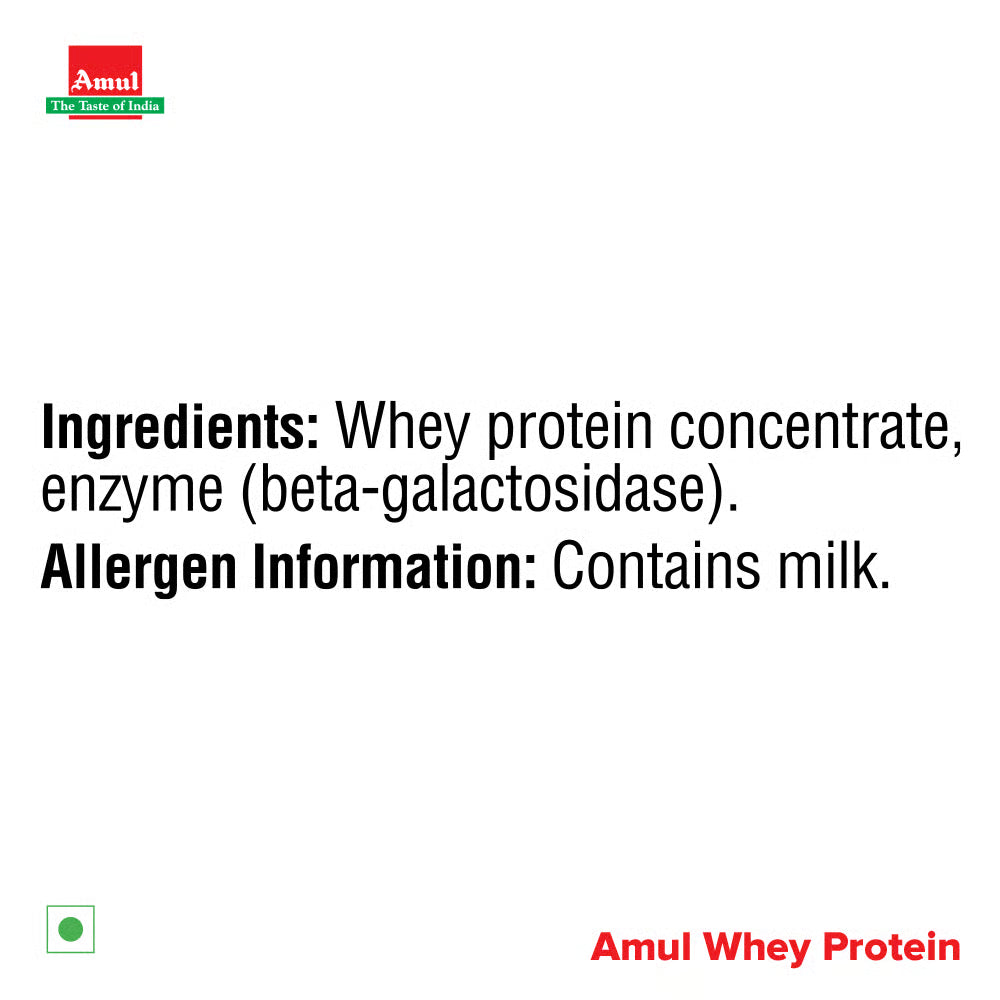 Amul Chocolate Whey Protein, 34 g | Pack of 30 sachets-1*1.02kg