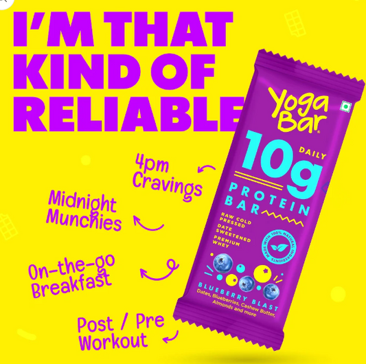 Blueberry Blast 10g Protein Bar Box (Pack of 6)