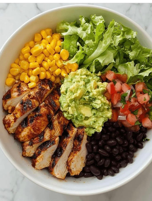 Avocado Chicken Power Salad