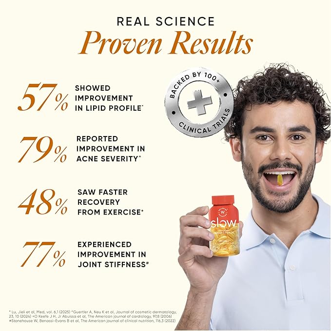 Wellbeing Nutrition Slow 6x Strength Omega 3 Fish Oil Capsules | 2400mg with EPA 1080mg, DHA 800mg & Curcumin for Men & Women | No Fishy Burp | For Brain, Heart, & Joint Health, 60 Capsules