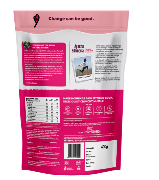 Fruits Nuts & Seeds Muesli 400g